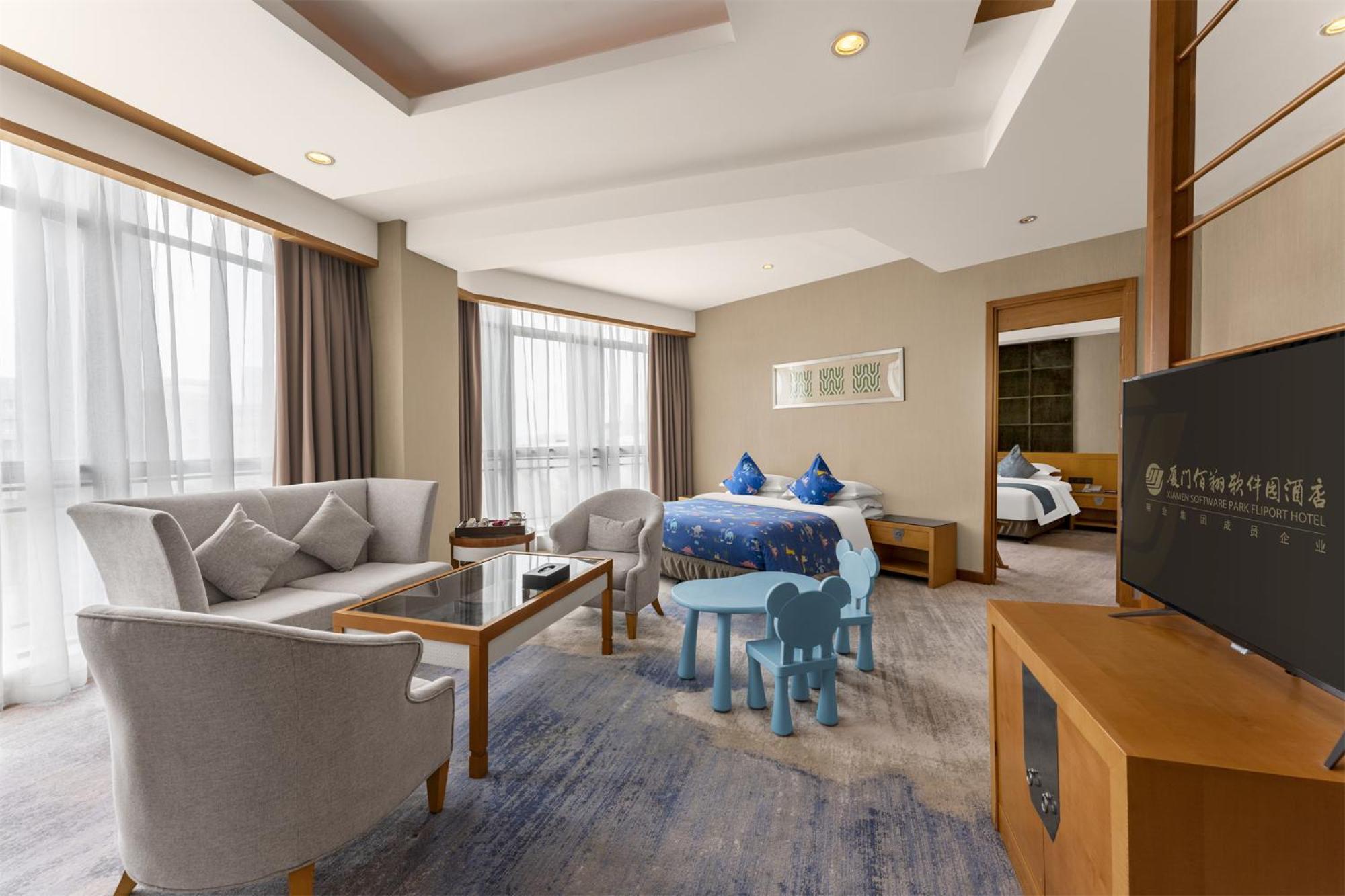 Fliport Hotel Xiamen Software Park Dış mekan fotoğraf